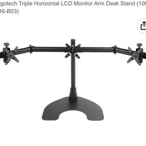 Brand new Ergotech Triple Horizontal Monitor Mount